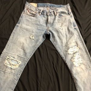 Distressed Men jeans Polo by Ralph Lauren